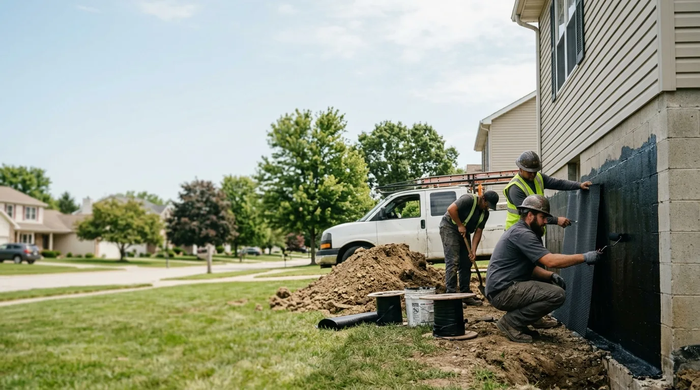 Basement Waterproofing in Miller City, IL near me